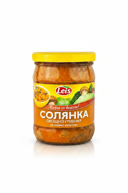 Soljanka mit Gemüse und Pilzen 480g