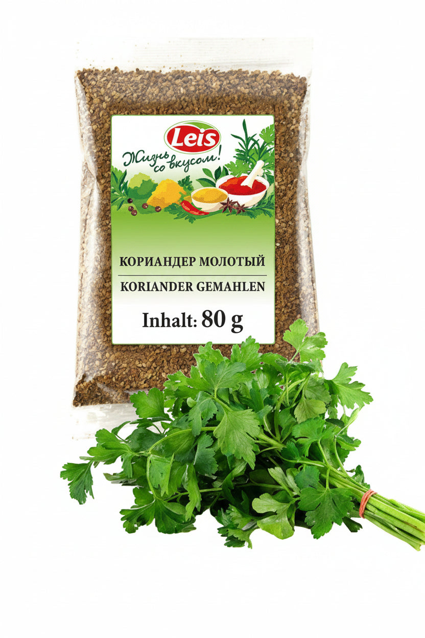 Gemahlener Koriander, 80 g