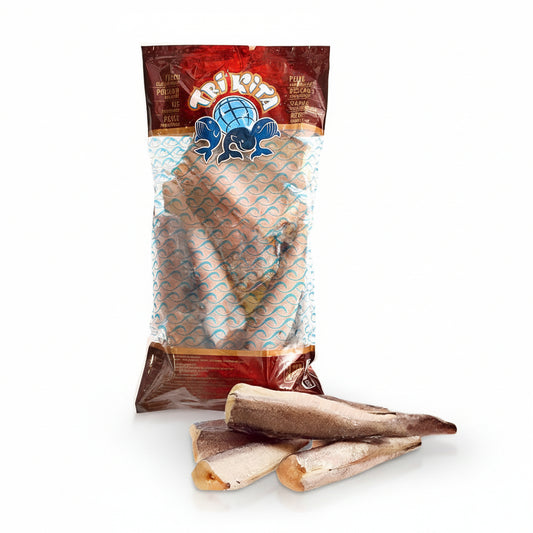 Argentinischer Seehecht (Hecht), ausgenommen, ohne Kopf, Tri Kita, 900 g