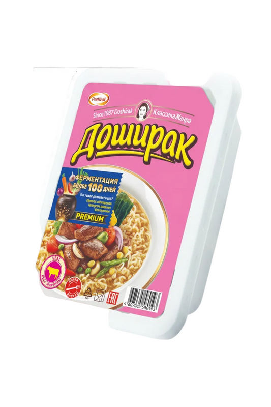 Doshirak (in der Schale, Rindfleischgeschmack), 90 g