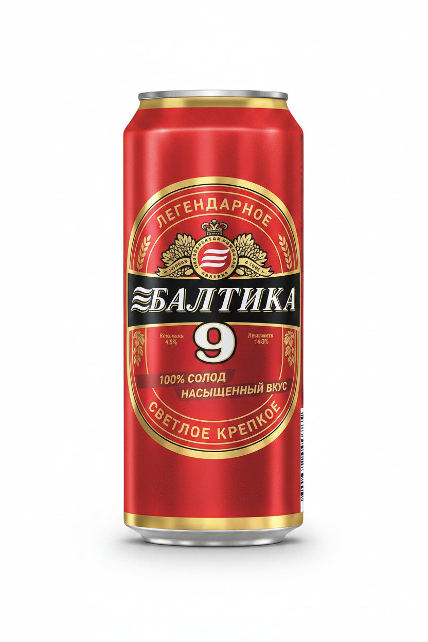 Baltika 9 Bier 0,9l