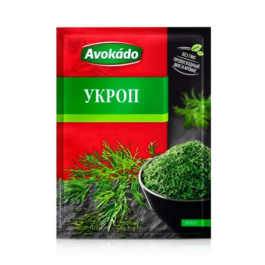 Getrockneter Dill "Avokado", 7g