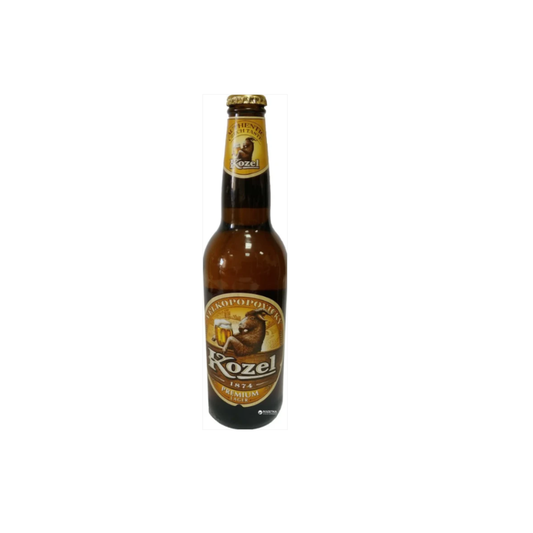 Bier „Kozel Premium Lager“, hell, 4,6 % Alk., 0,5 l