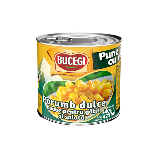Süßmais in Körnern "Bucegi", 425ml