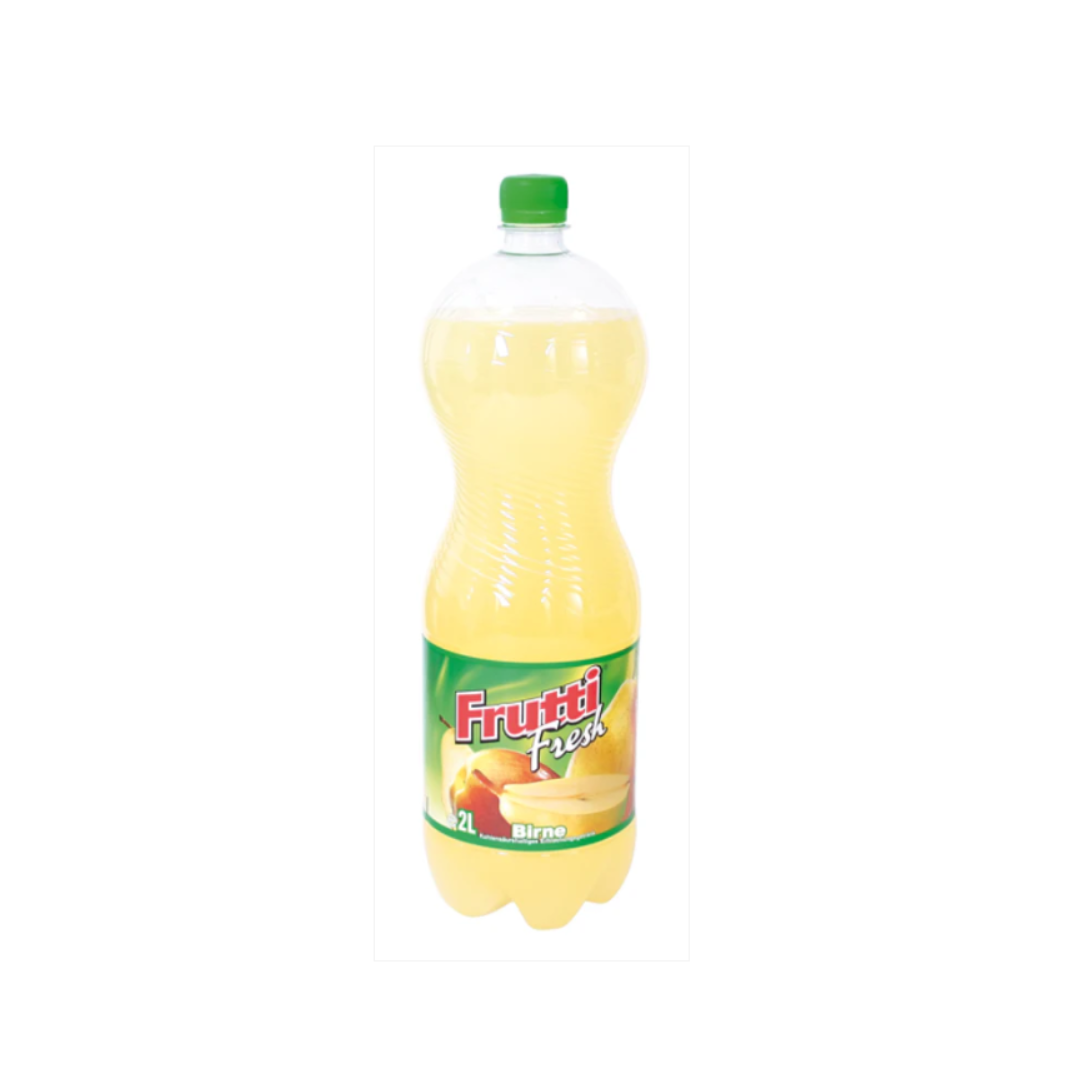 Erfrischungsgetränk „Frutti Fresh“ mit Birnensaftzusatz