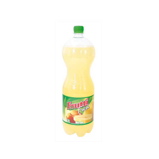 Erfrischungsgetränk „Frutti Fresh“ mit Birnensaftzusatz