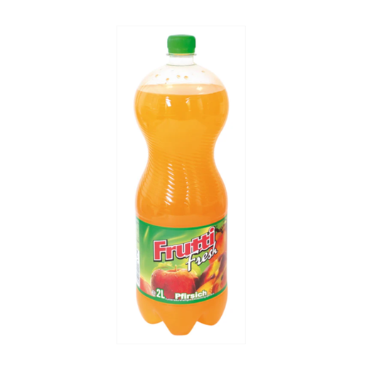Erfrischungsgetränk „Frutti Fresh“ mit Pfirsichsaftzusatz