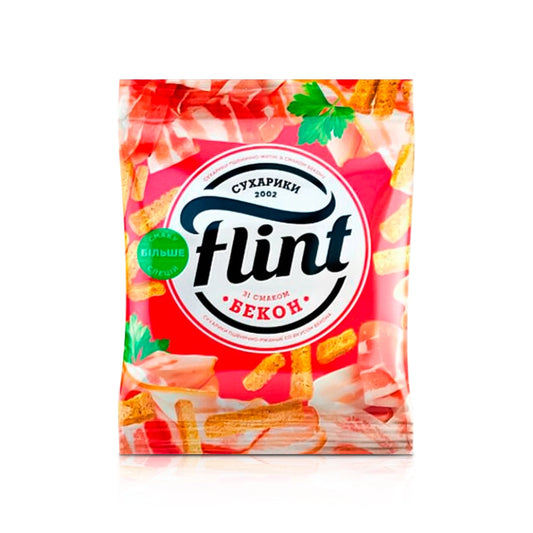 Weizen-Roggen-Croutons mit Speckgeschmack "Flint", 35g