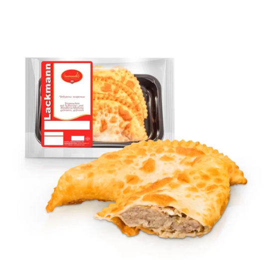Frittierte Teigtaschen mit Schweine- und Rindfleischfüllung, Lackmann, 200 g