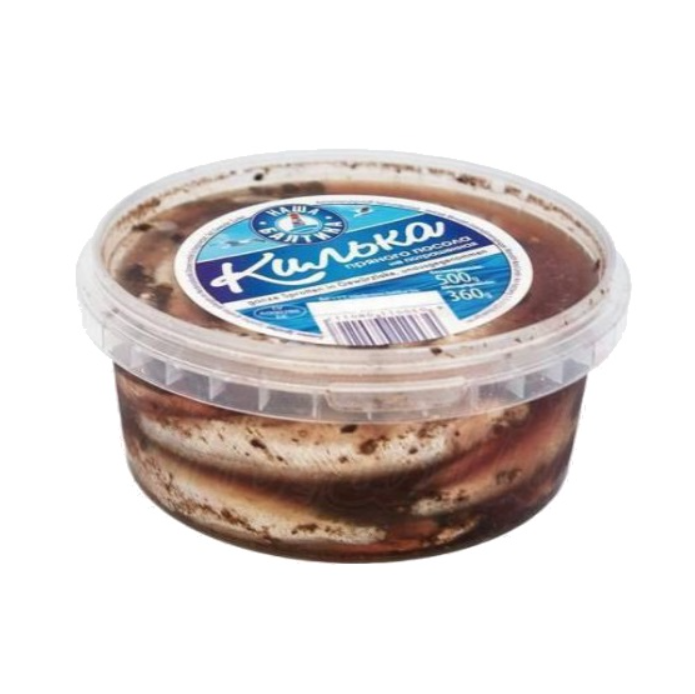 Gewürzte Sprotten „Nasha Baltika“, 500 g