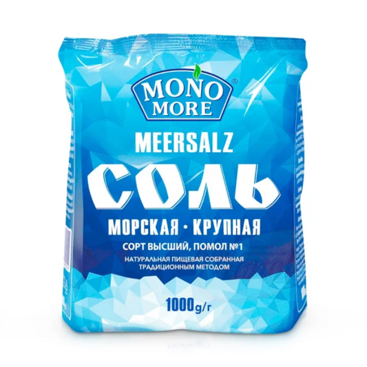 Grobes Meersalz, Mono More, 1 kg