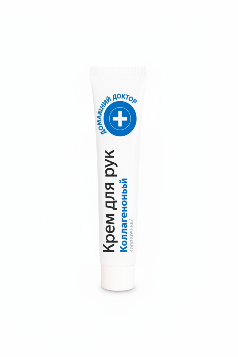 Handcreme „Kollagen“, verjüngend, „Domashniy Doktor“, 42 ml