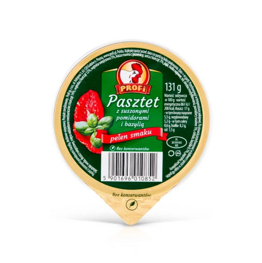 Hühnerpastete mit Tomaten und Basilikum, 131 g
