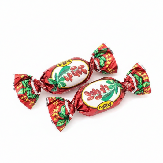 Karamellbonbons „Berberitze“, 100 g