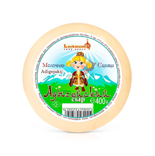 Käse „Adygejskij“, 45 % Fett, ungeräuchert, 400 g