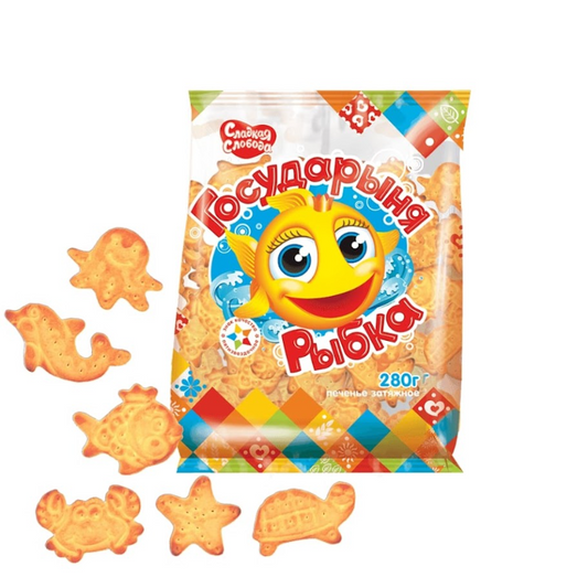 Kekse „Gosudarynya Rybka“ (Sładka Sloboda), 280 g
