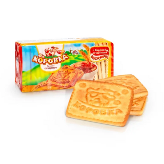 Kekse „Kоровка“ mit gezuckerter Kondensmilch, Rot Front, 280 g