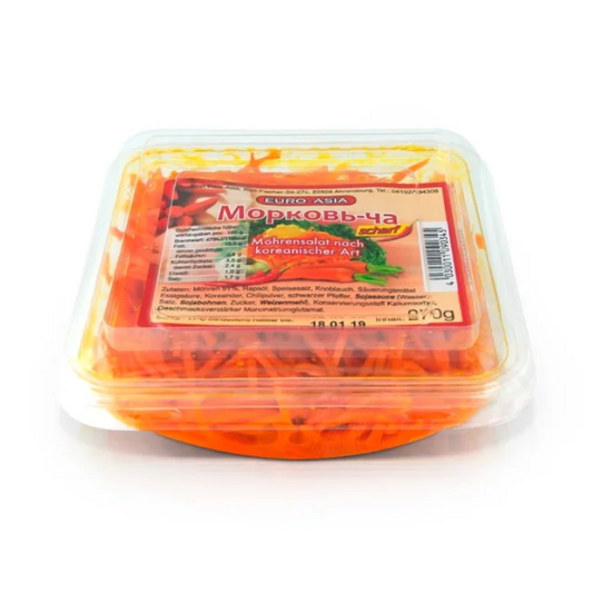 Koreanischer Salat – Karotten scharf, 270 g
