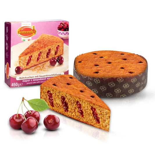 Kuchen mit Kirschfüllung, 450 g