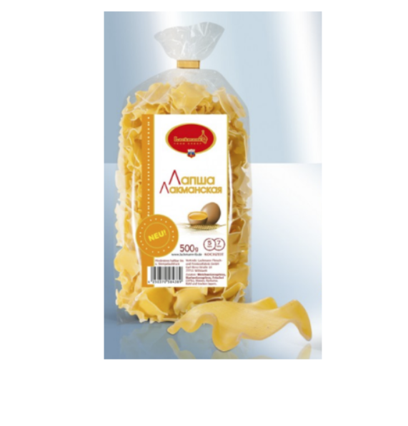 Lackmann - Wavy Noodles Beshbarmak 500g