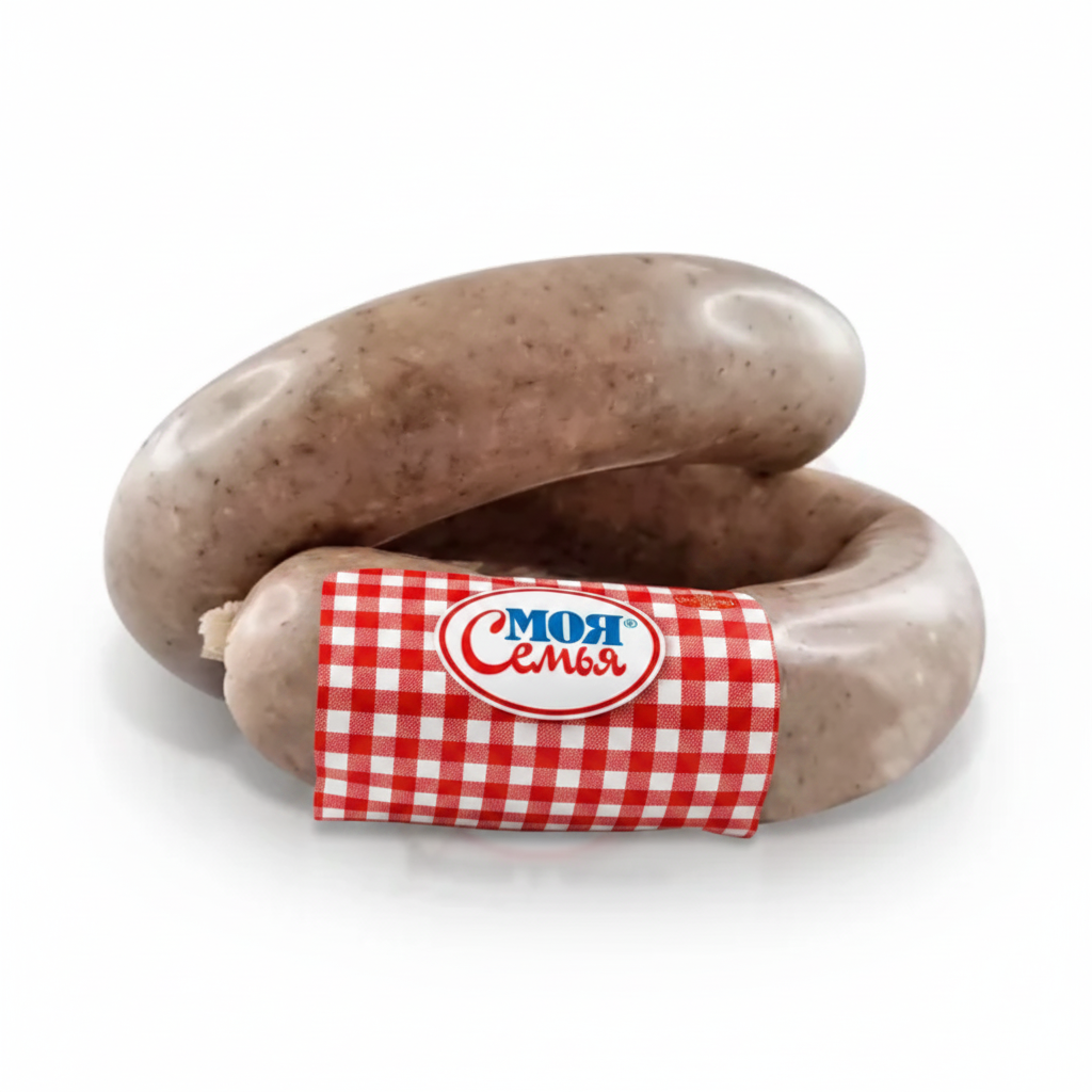Leberwurst mit Knoblauch, „Moya Semya“, 400 g