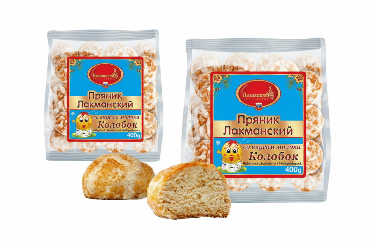 Lebkuchen „Lakmann – Kolobok“, 400 g