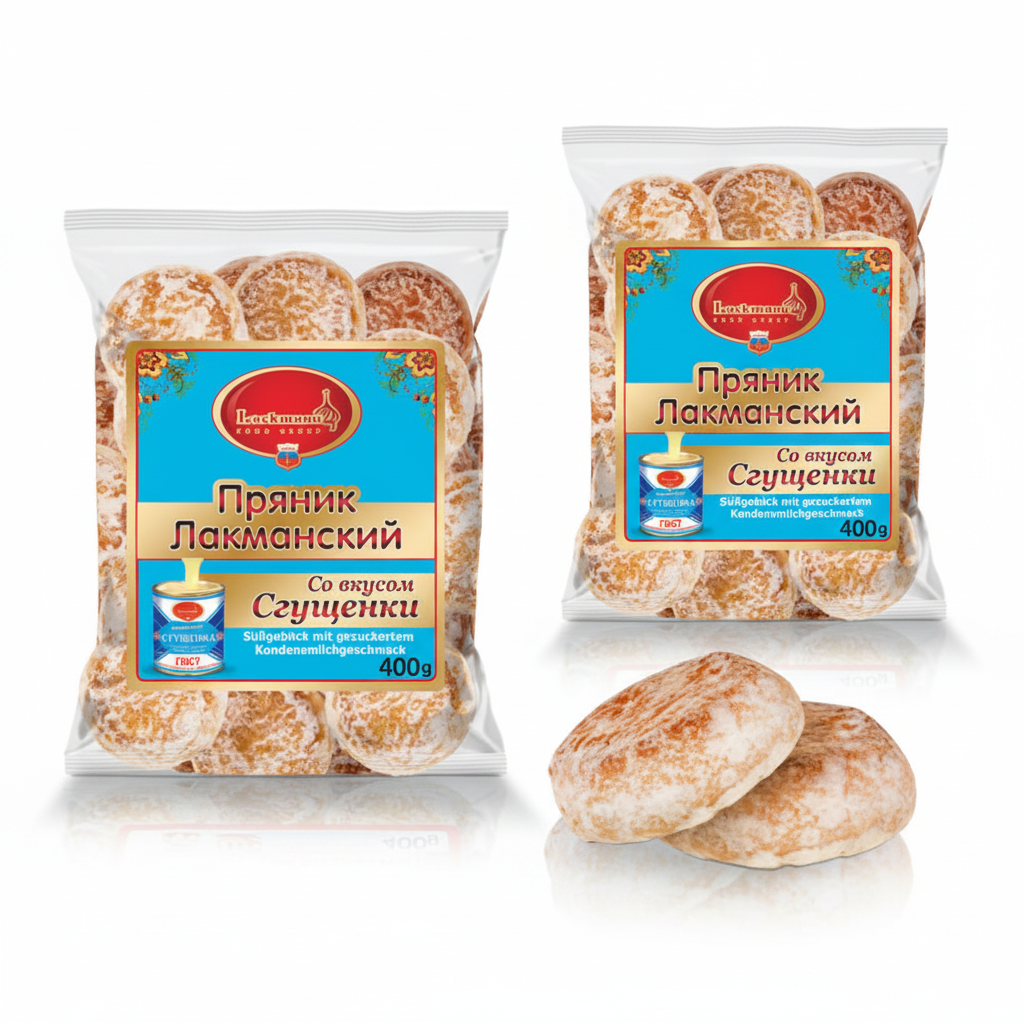 Lebkuchen „Lakmann – mit Kondensmilch“, 400 g