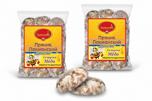 Lebkuchen mit Honig „Lakmann“, 400 g