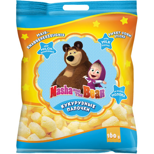 Maisstäbchen „Mascha und der Bär“, 160 g