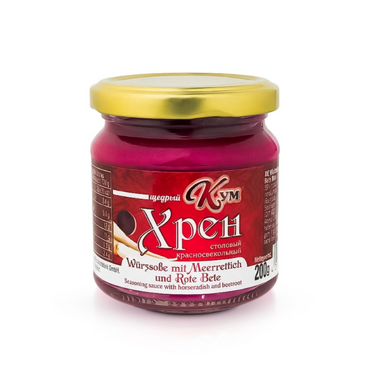 Meerrettich-Tischaufstrich mit Roter Bete, Schtschedry Kum, 200 g