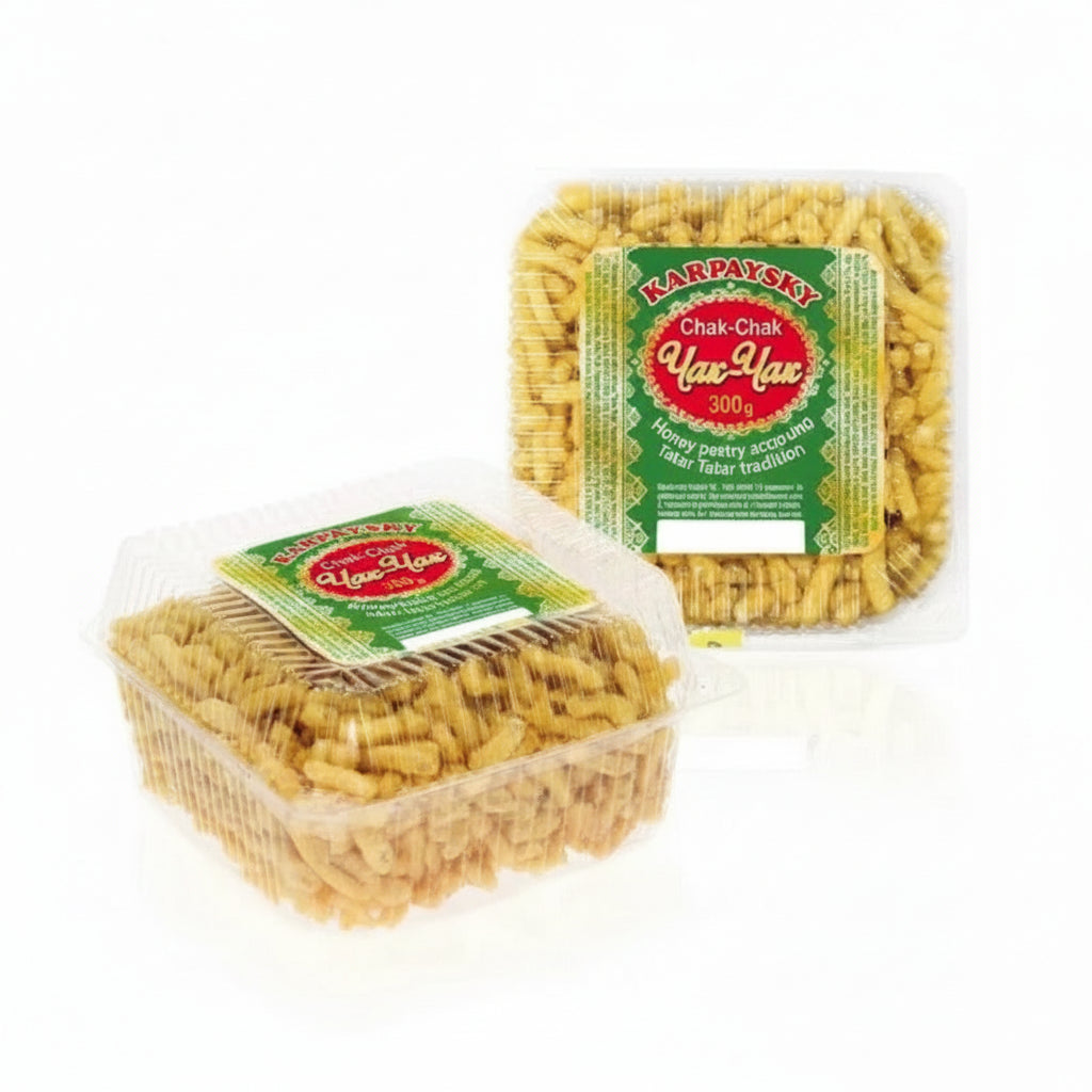 Orientalische Süßigkeit „Tschak-Tschak“ mit Honig, Karpajski, 300 g