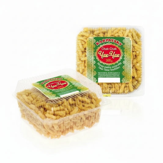 Orientalische Süßigkeit „Tschak-Tschak“ mit Honig, Karpajski, 300 g