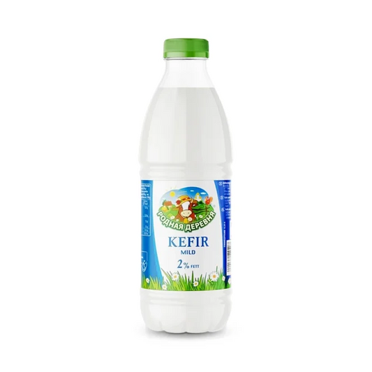 Kefir mild "Rodnaja Derewnja", 2 % Fett, 1 kg