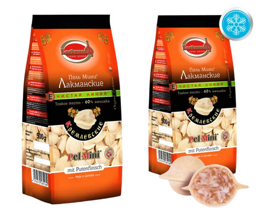 Pelmeni „Lakmann Kreml“ mit Truthahn, 900 g