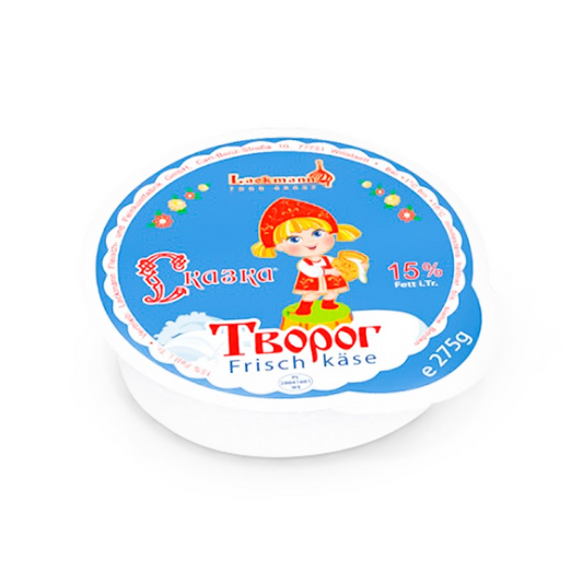 Quark – Lakmanskaja, 15 % Fettgehalt, 275 g