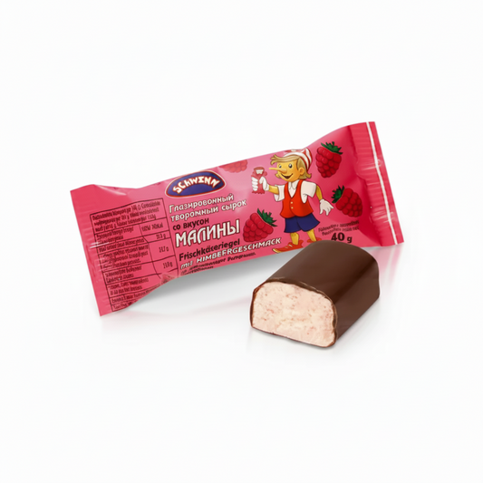 Quarkriegel mit Himbeergeschmack, Schwinn, 40 g