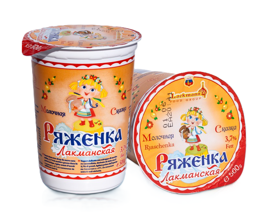 Rjazenka „Lakmann“, 3,7 % Fett, 500 ml