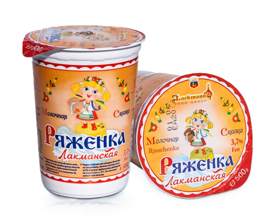 Rjazenka „Lakmann“, 3,7 % Fett, 500 ml