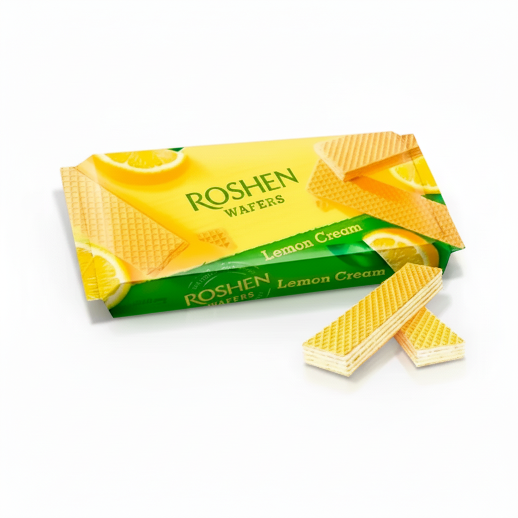 Waffeln – Roshen, mit Zitronenfüllung, Roshen, 216 g