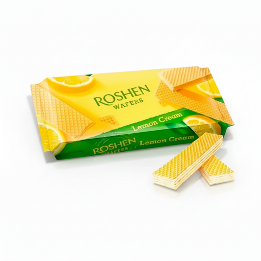 Waffeln – Roshen, mit Zitronenfüllung, Roshen, 216 g