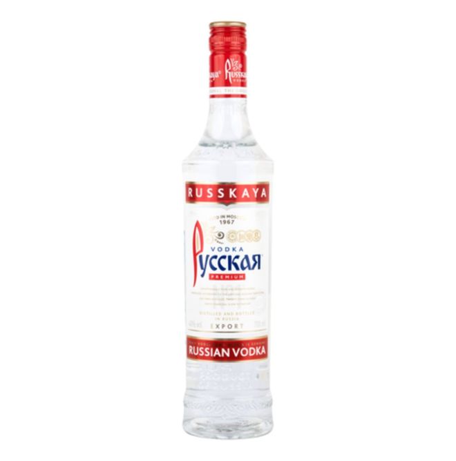Wodka „Russian“ (Russisch) 0,7 l 13 €