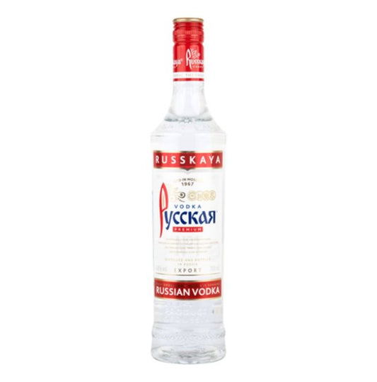 Wodka „Russian“ (Russisch) 0,7 l 13 €