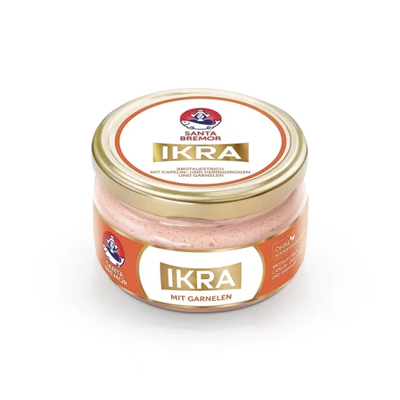 Delikatess-Kaviar-Creme mit Garnelen "Santa Bremor", 160 g