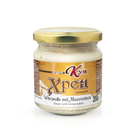 Scharfer Meerrettich-Tischaufstrich, Schtschedry Kum, 200 g