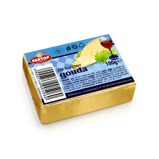 Schmelzkäse – Gouda, Sertop, 100 g
