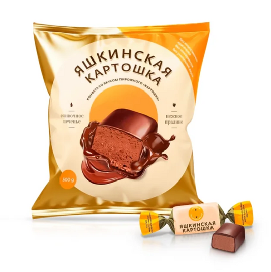 Шоколадные конфеты «Яшкинская картошка», 100 г