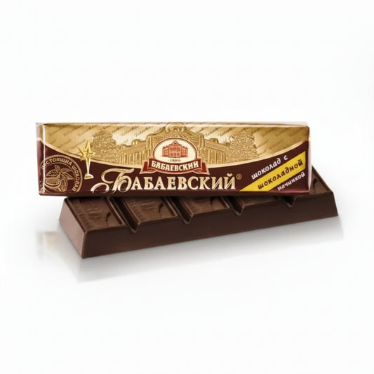 Schokoladenriegel mit Schokoladengeschmack, Babajewskij, 50 g,