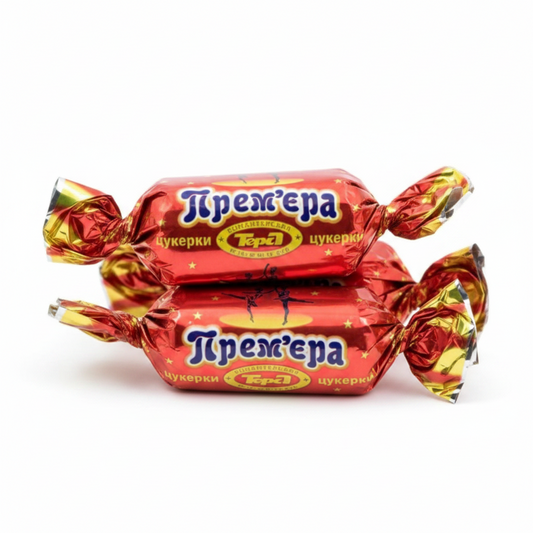 Schokoladenüberzogene Bonbons „Premiera“, 100 g