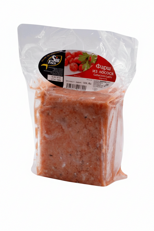 Lachs-Fischhachfleisch (Lachs-Farce), 800 g
