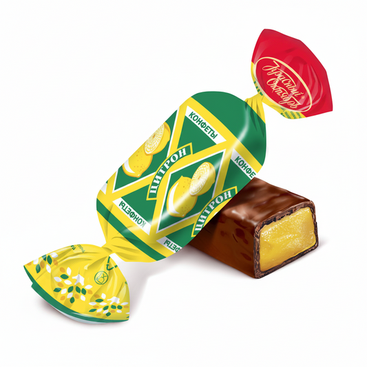 Schokoladenbonbons mit Zitronengeschmack "Zytron", 100g